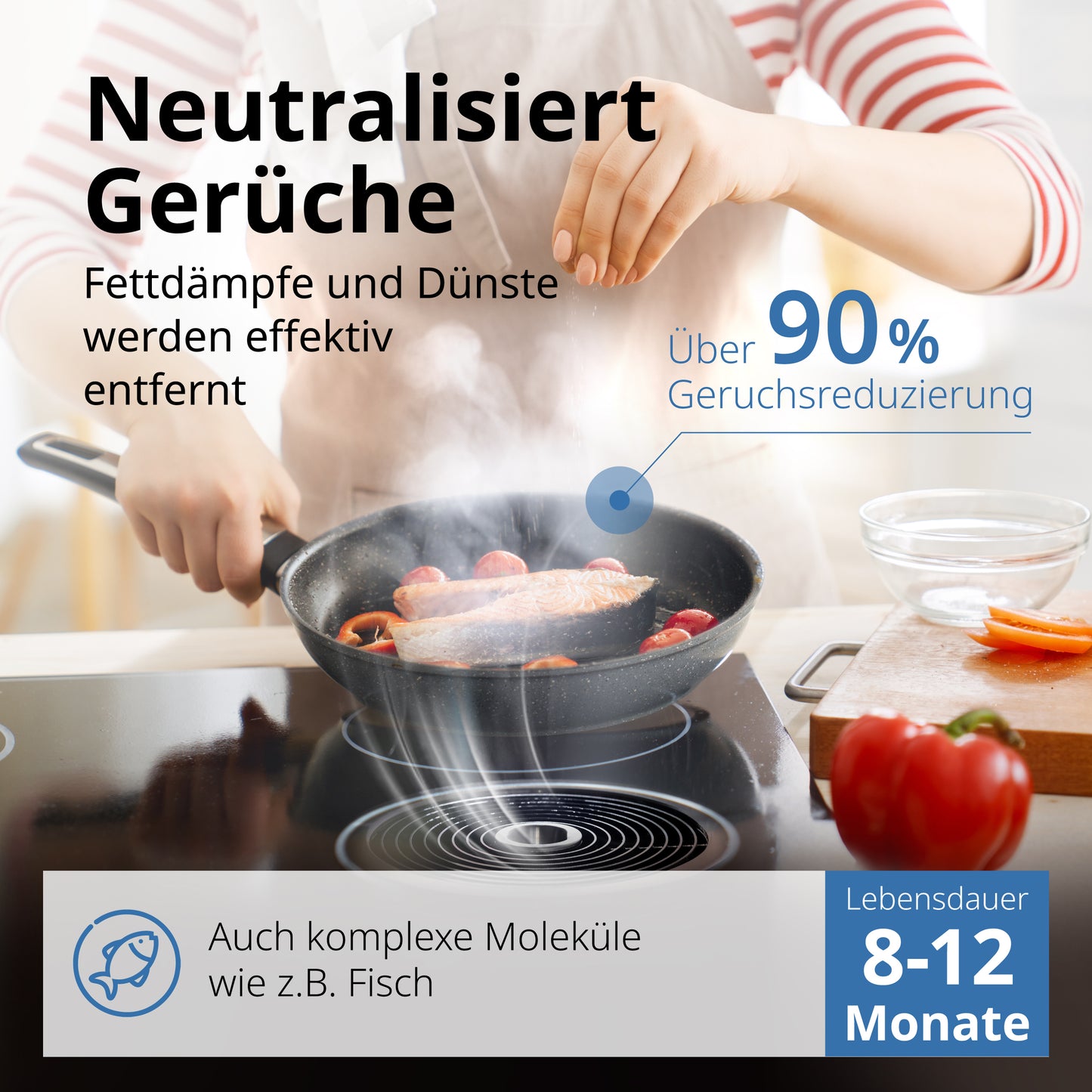 CleanAir Ersatzfilter für Bosch 17004796 / HEZ9VRUD0 / HZ9VRCR0 der Marke purero