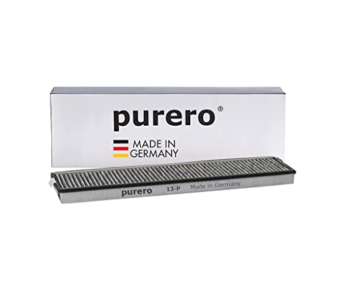 purero® Aktivkohlefilter - Ersatzfilter für Miele DKF 13-P, Nachfolgemodell von DKF 13-1 - Optimale Geruchsabscheidung - Made in Germany…
