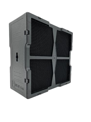 purero® Aktivkohlefilter/Keramikfilter -Ersatz für AEG Kohlefilter 4055380481 - Passend für AEG Induktionskochfeld Modell 94215051600 - Made in Germany
