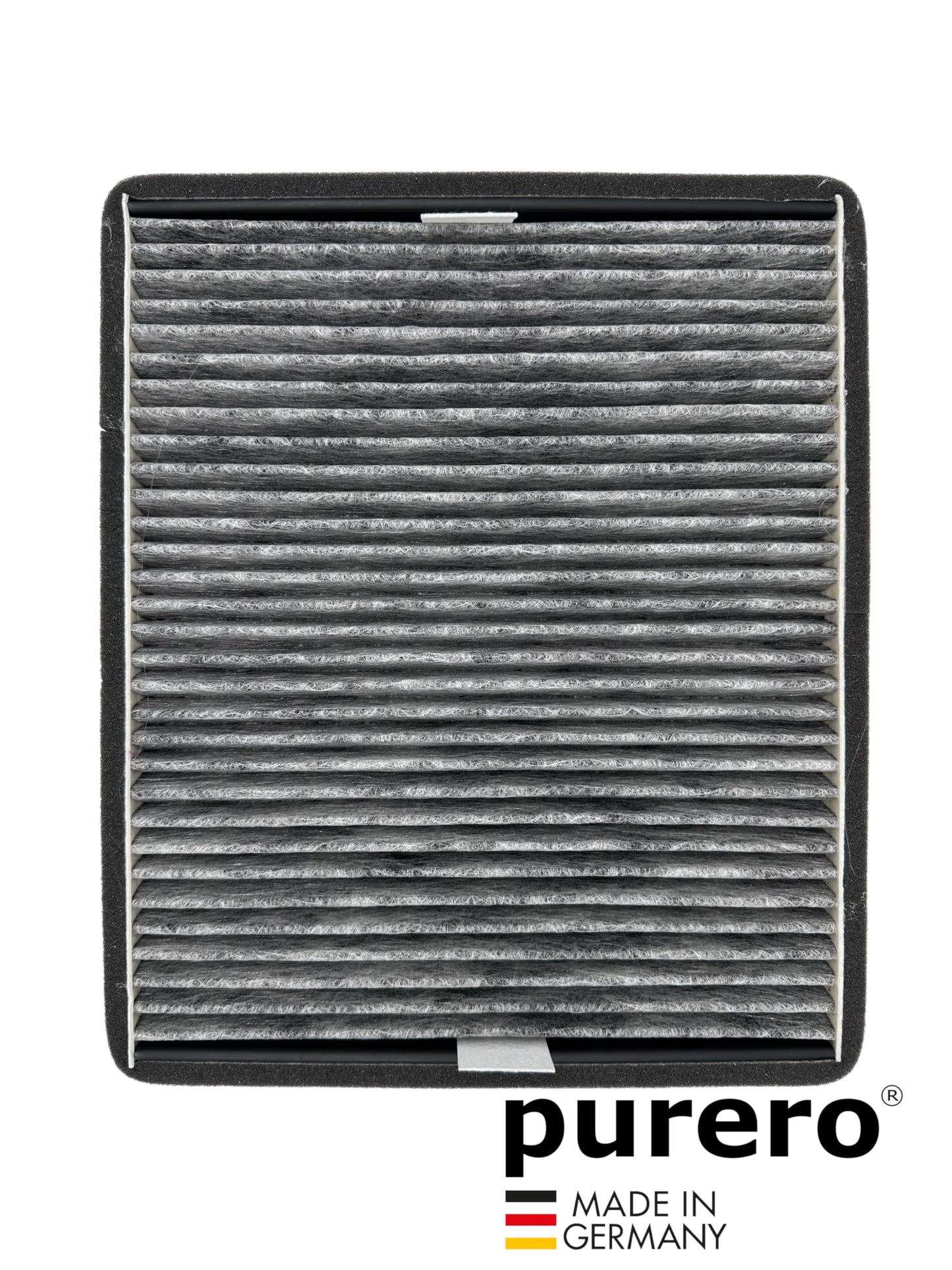 purero® Aktivkohlefilter - Ersatzfilter für Miele DKF 11-P / 11762530, Nachfolgemodell von DKF 11-1 - Optimale Geruchsabscheidung - Made in Germany