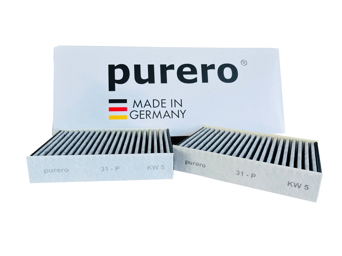 Ersatzfilter für Dunstabzugshauben von Miele Typ Active Air Clean Filter DKF 31-P der Marke purero
