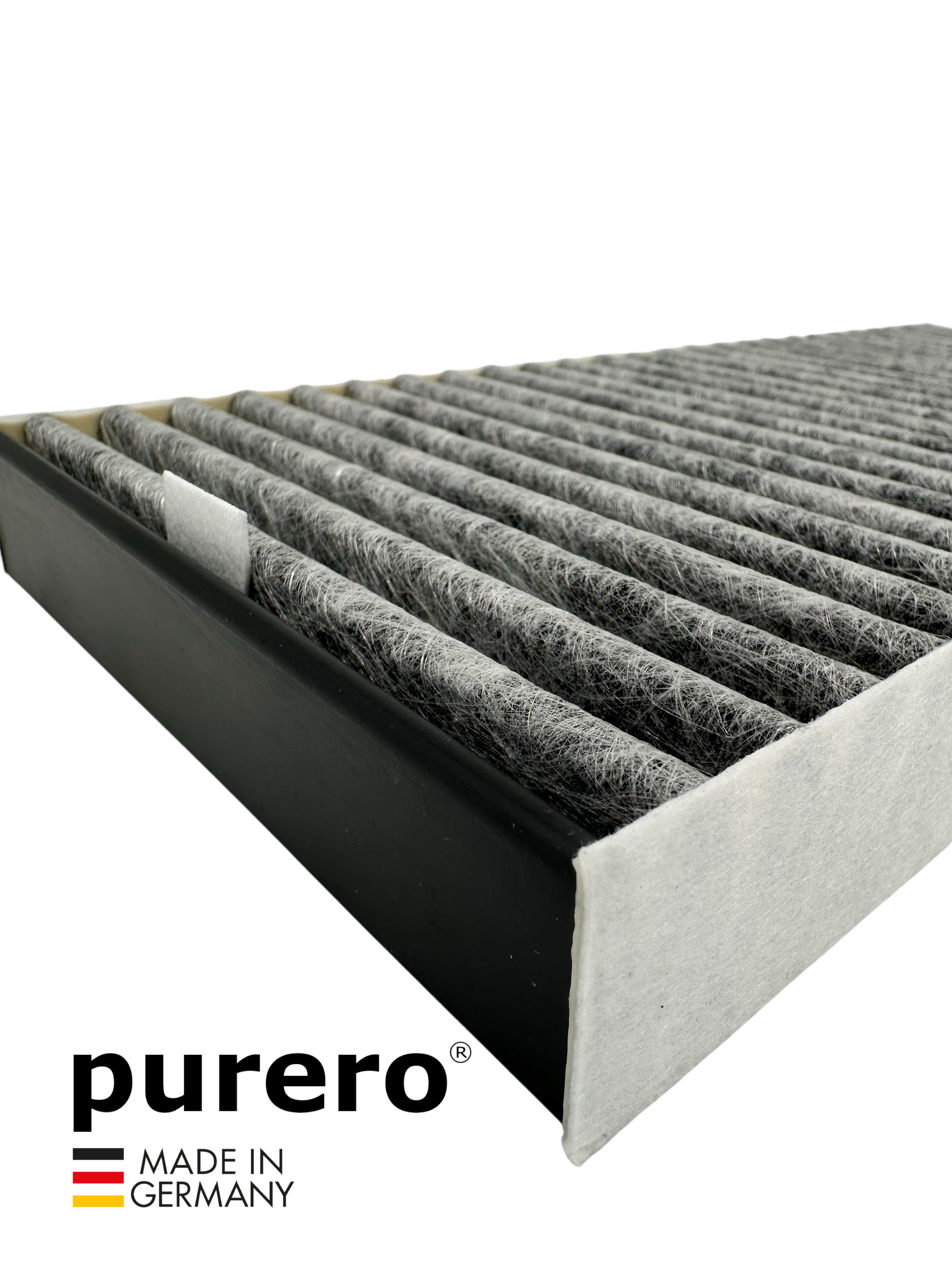 purero® Ersatzfilter für Miele Typ Active Air Clean Filter DKF 35-P für Dunstabzugshauben