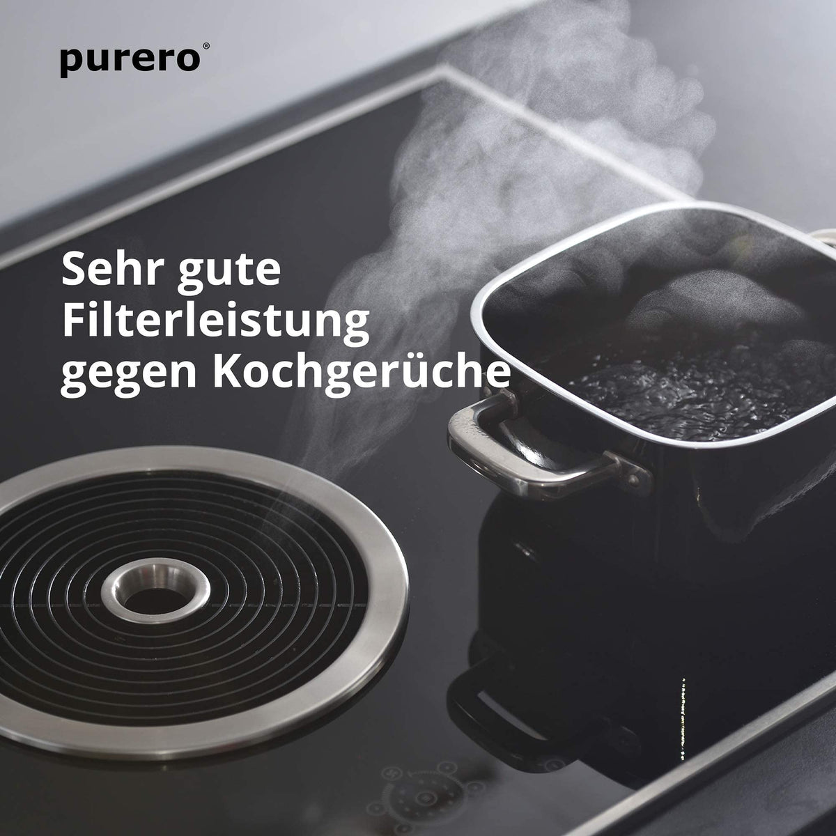 purero Aktivkohlefilter Bora Basic, BAKFS Anti-Fisch
