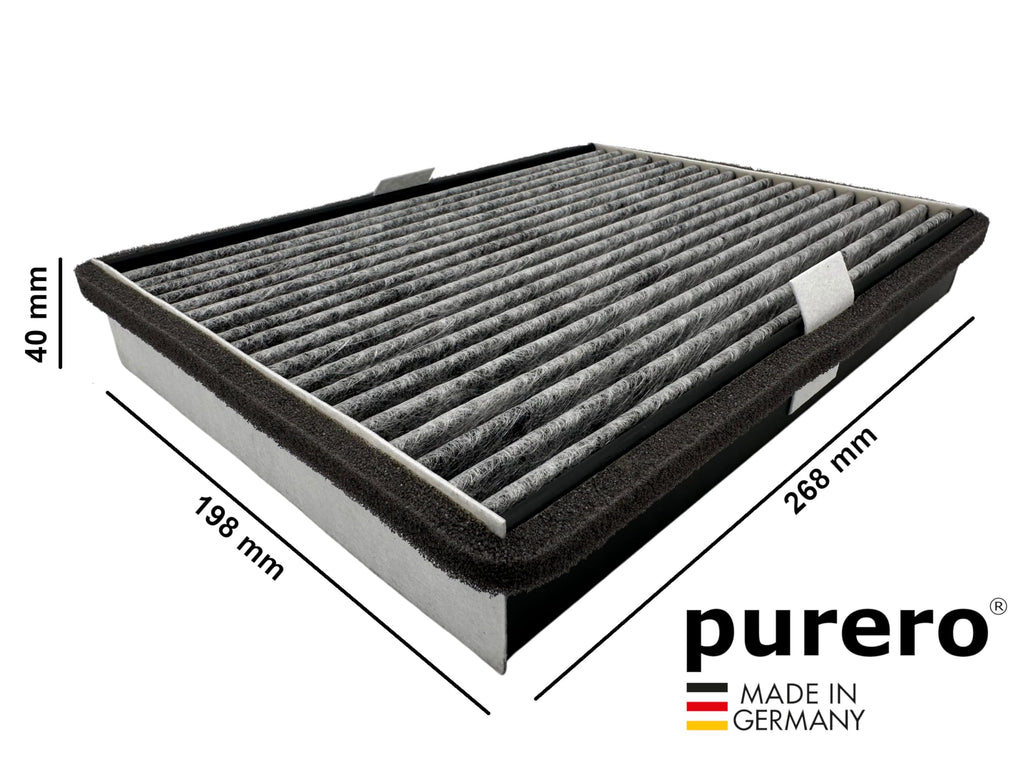 purero Aktivkohlefilter DKF 36-P, Miele 12041550