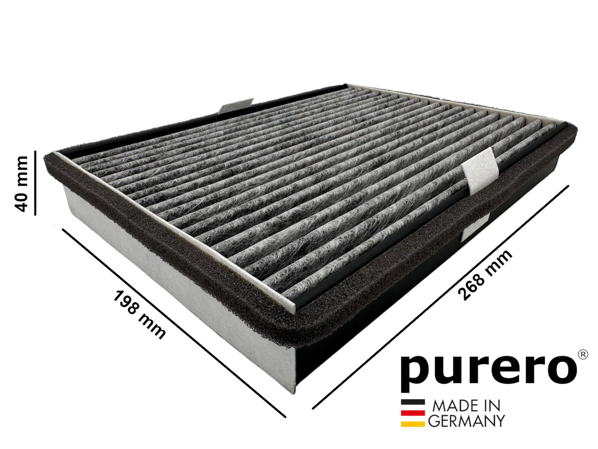 purero Aktivkohlefilter DKF 36-P, Miele 12041550