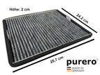 purero Aktivkohlefilter DKF 16-P, Miele 7932320