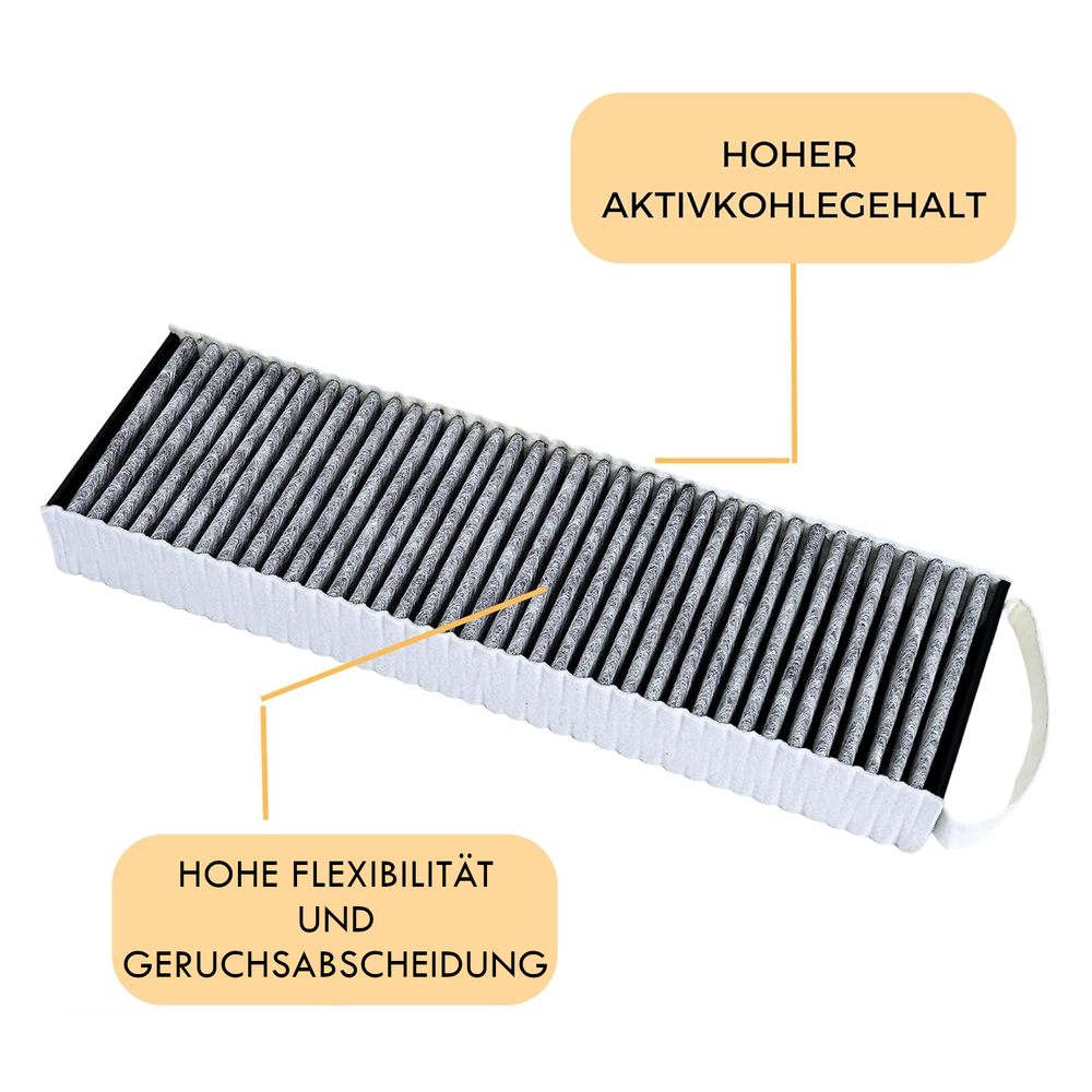 purero®  kompatibler Ersatzfilter für Bora Pure - kompatibel mit PUAKF, Puru, Pure X - Aktivkohlefilter - Made in Germany