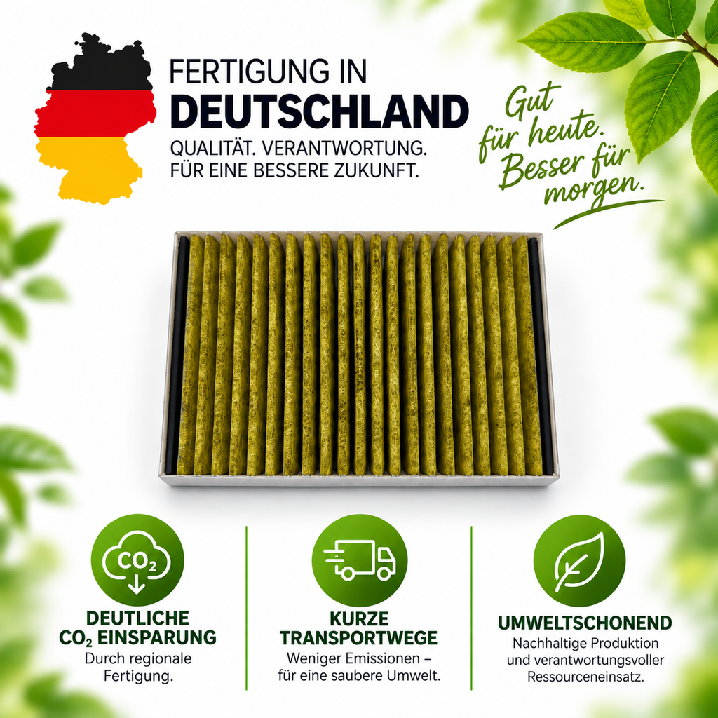purero® Aktivkohlefilter - Ersatzfilter für Bosch 11017314/11033934 / LZ31XXB16 / DSZ5201 - Made in Germany