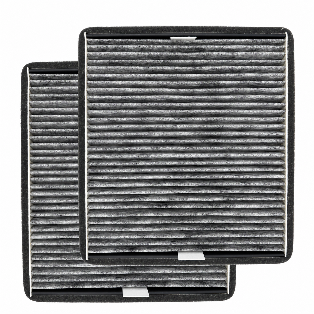 purero® Aktivkohlefilter - Ersatzfilter für Miele DKF 15-P / 11762550, Nachfolgemodell von DKF 15-1 - Optimale Geruchsabscheidung - Made in Germany