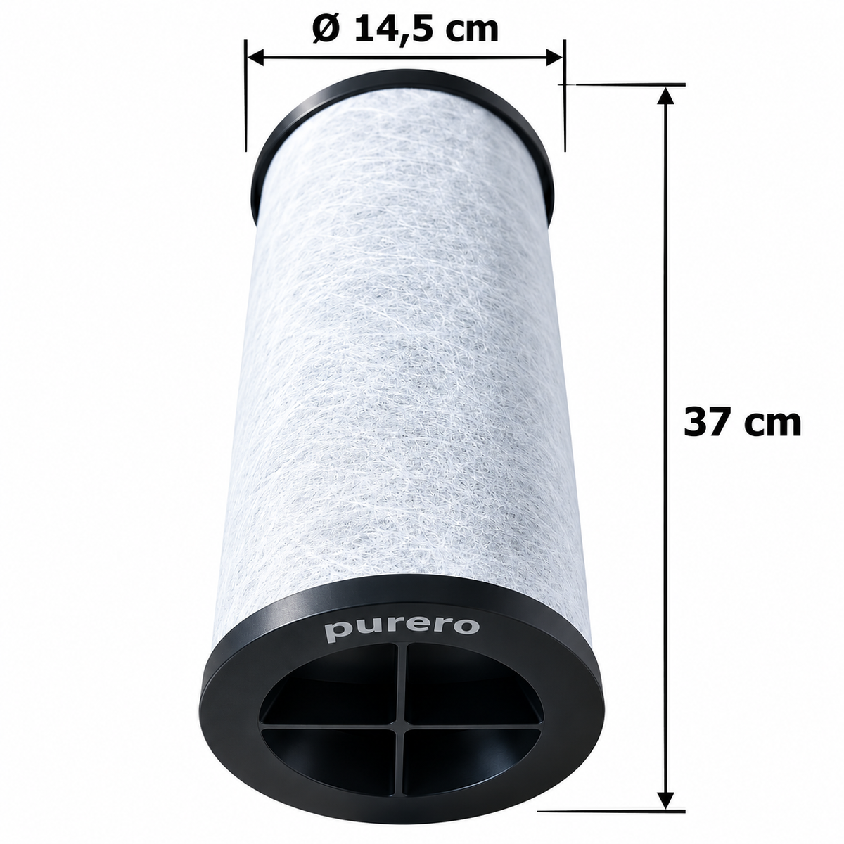 purero® Aktivkohlefilterset kompatibel zu Bora ULB3-AS Luftreinigungsbox - passend für Bora Professional ULB3X, ULB3 und UUE3 (Copy)