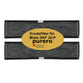 Aktivkohlefilter DKF 20-P als Ersatz für Miele Dunstabzugshauben der Marke purero. Verfügbar im 1er Pack DKF 18-P und 4er Pack als DKF 21-P.