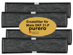 purero Aktivkohlefilter DKF 21-P, Miele Dunstabzugshauben