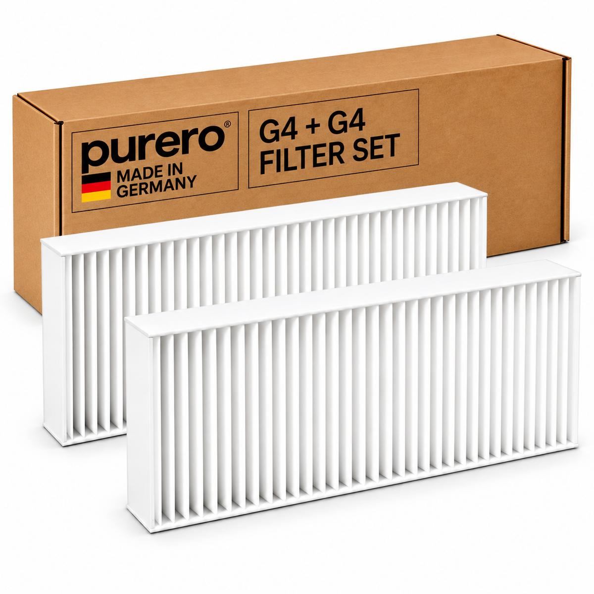 purero KWL-Filter 2x G4 Set, Vaillant Recovair 260, 360
