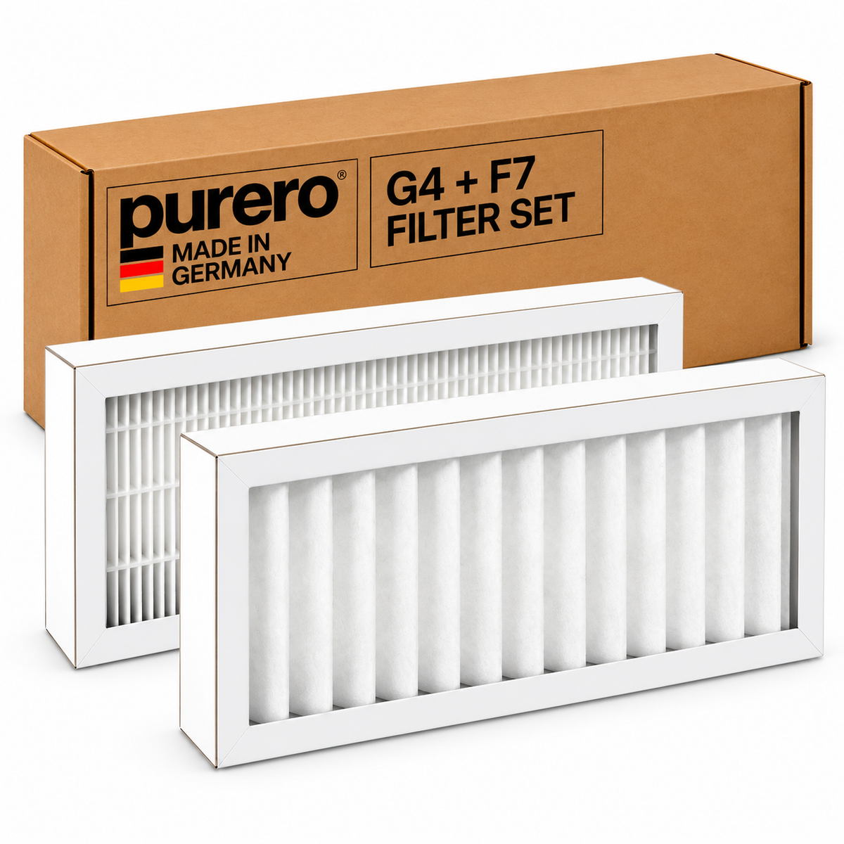 purero KWL-Filter 2er Set G4+F7, Pluggit Avent P310