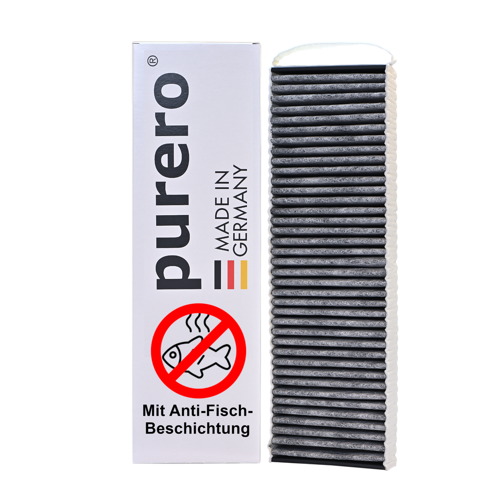 purero®  kompatibler Ersatzfilter für Bora Pure - kompatibel mit PUAKF, Puru, Pure X - Aktivkohlefilter mit Anti-Fisch Beschichtung - Made in Germany