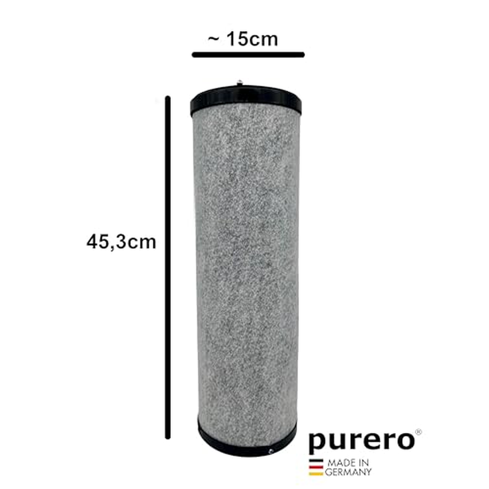 purero® Aktivkohlefilterset kompatibel zu Bora ULB3 Luftreinigungsbox - passend für Bora Professional ULB3X, ULB3 und UUE3