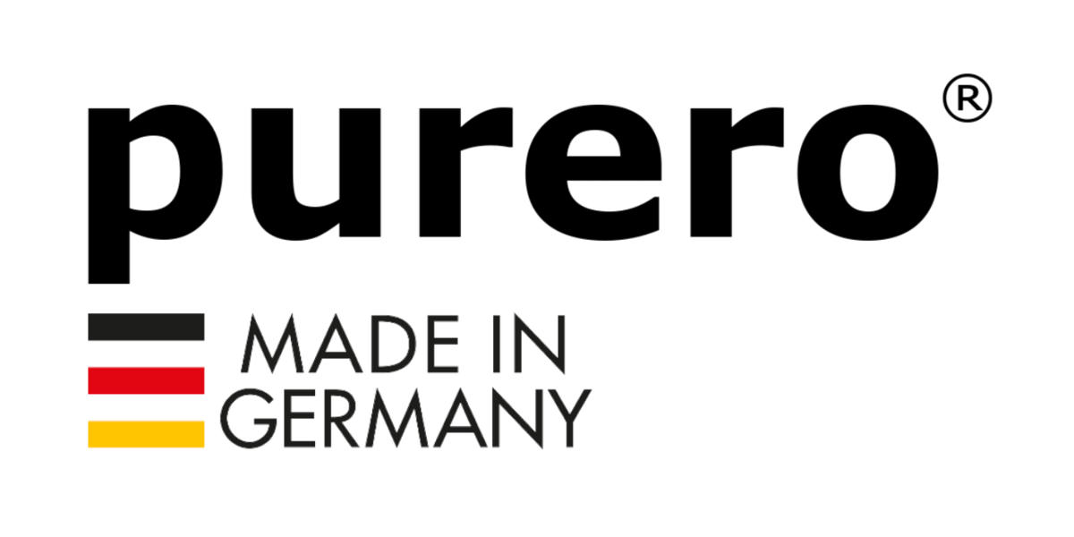 Logo purero Aktivkohlefilter Aktivkohle Pellets Miele Siemens Bosch Neff Gaggenau Bora