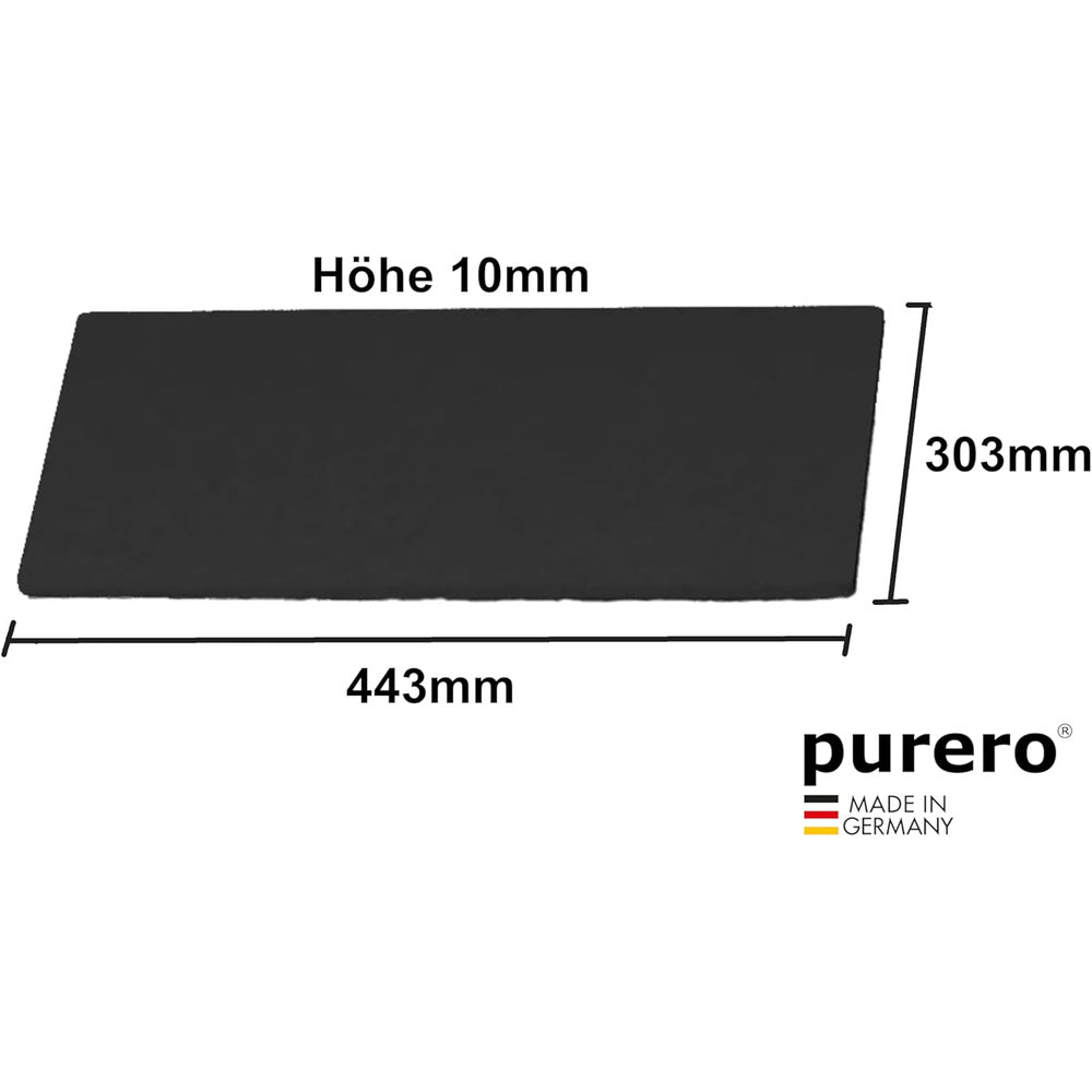 kompatibler Aktivkohle-Filter für Siemens 11015157 / LZ57P10 (3 Stück) – regenerierbarer Long Life Geruchsfilter 443×303×10 mm regenerierbar