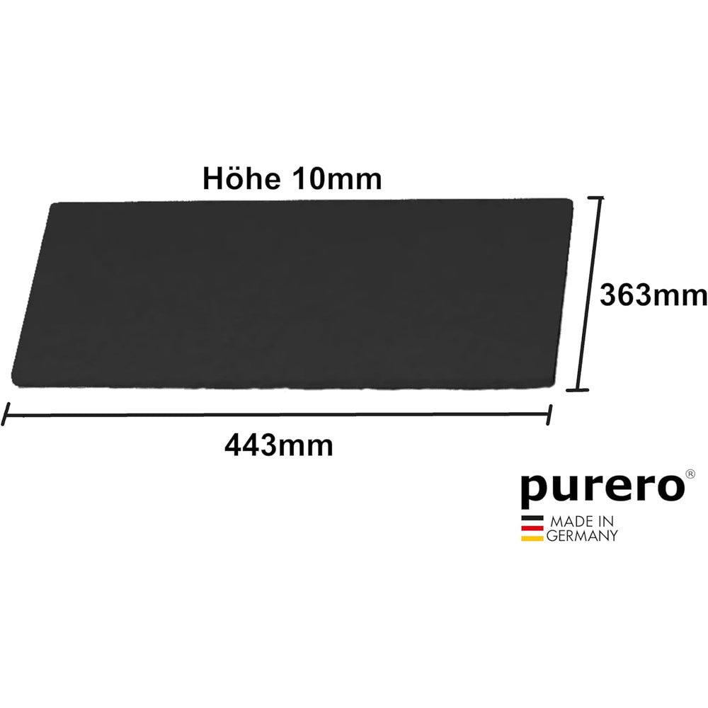 kompatibler Aktivkohle-Filter für Siemens 11015150 / LZ57P00 (2 Stück) – regenerierbarer Long Life Geruchsfilter 443×363×10 mm regenerierbar