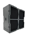 purero® Aktivkohlefilter/Keramikfilter -Ersatz für AEG Kohlefilter 4055380481 - Passend für AEG Induktionskochfeld Modell 94215051600 - Made in Germany