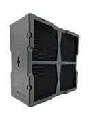 purero® Aktivkohlefilter/Keramikfilter -Ersatz für AEG Kohlefilter 4055380481 - Passend für AEG Induktionskochfeld Modell 94215051600 - Made in Germany