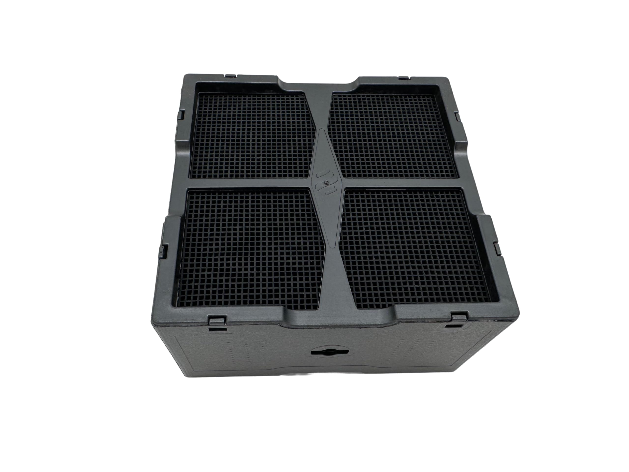 purero® Aktivkohlefilter/Keramikfilter -Ersatz für AEG Kohlefilter 4055380481 - Passend für AEG Induktionskochfeld Modell 94215051600 - Made in Germany